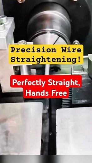 From Bent to Perfect: CNC Straightening in Action!