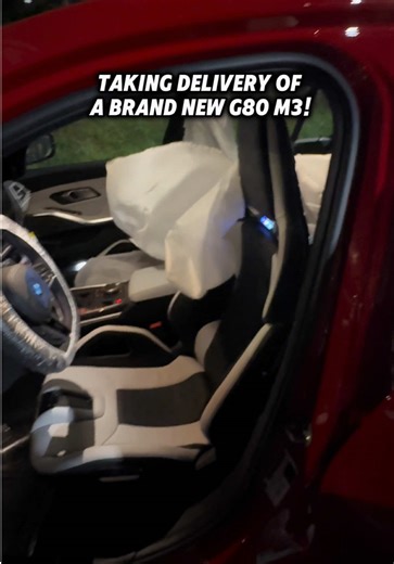 Individual Ferrari Red G80 M3 🤯 Congrats brotha @ghostufi | g80 m3