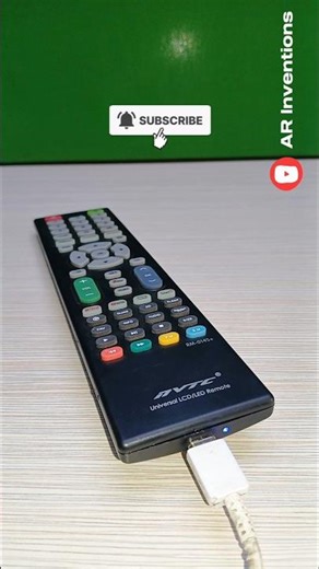 I Turned My TV Remote Into a Rechargeable One 🔋