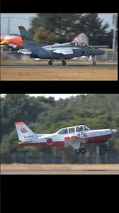 プロペラ機とジェット機 先に離陸するのはどっち❓#航空自衛隊 #takeoff#military #運動会