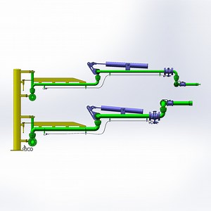 [Hot Item] Fuel Oil Truck Bottom Loading Arm Dry Break Coupler