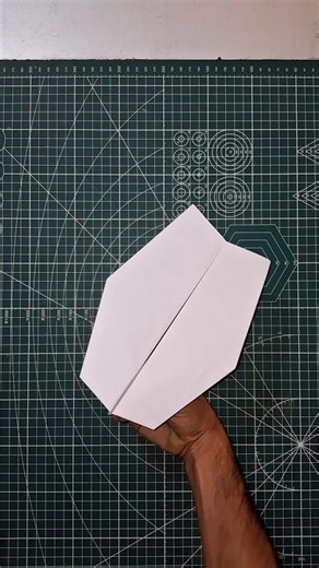 longest & easiest paper airoplane 😍 | how to make a paper jet airoplane tutorial #shorts #trending