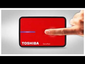 Toshiba STOR.E SECURED external hard drive