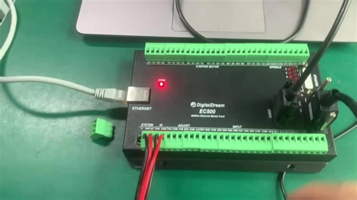 Nvum 업그레이드 CNC Mach3 이더넷 모션 컨트롤러 밀링 DIY 조각 기계 용 스크린이있는 EC500 4/6 축 제어 카드