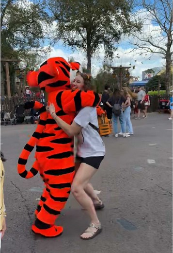Tigger's Joyful Welcome at Disney World