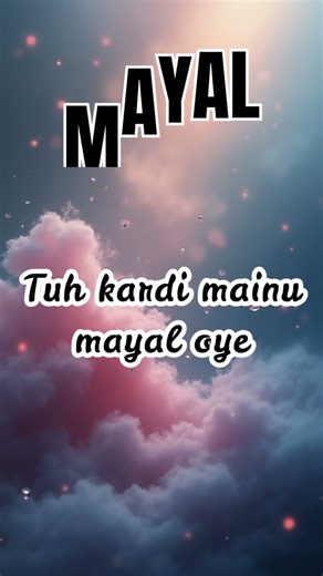 Mayal (Lyrical Hook) | AZEE | Punjabi-Hindi Romantic Vibe 💫 #shorts