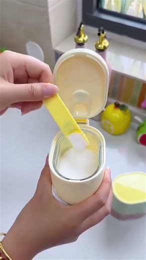 Glass Jar Sugar Container with Spoon - Storage Canister Pantry Organization, Small Countertop Jar