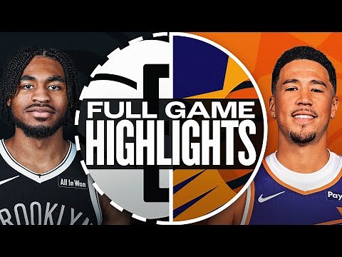 NETS vs SUNS | NBA CHINA GAMES | FULL GAME HIGHLIGHTS | October 12, 2025