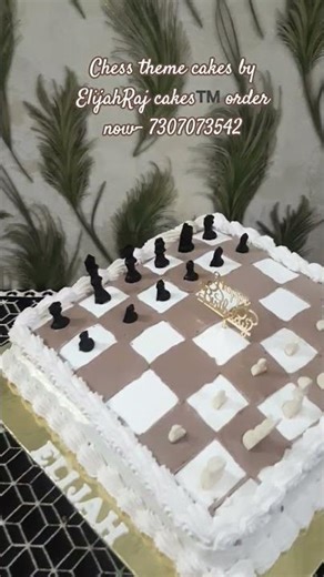 chess theme cakes by ElijahRaj cakes™ order now- 7307073542 #chess #chesscake #cakes #bakes #lucknow