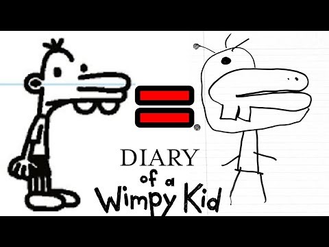 Drawing Diary Of A Wimpy Kid Characters