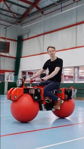 This omnidirectional ball motorcycle have a future? #funfacts