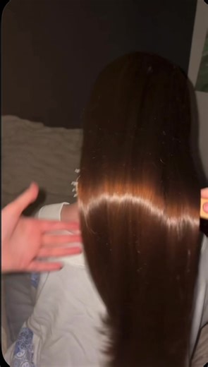 brushing my sisters hair asmr #asmr #sleep #hairplay #xyzbca #lowqualityasmr