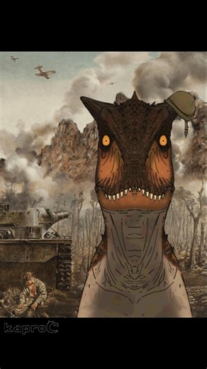 I just mike video btw #art #dinosaur #jw #carnotosaurus #warmemes