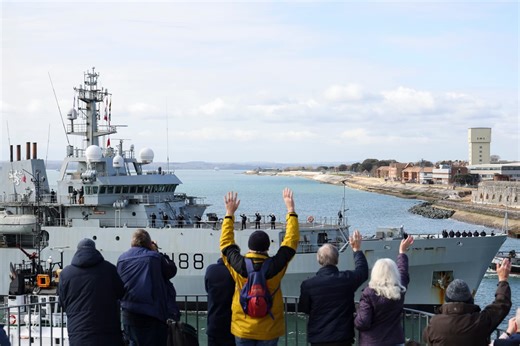 Look back on HMS Enterprise's Royal Navy career, sailing 500k miles worldwide