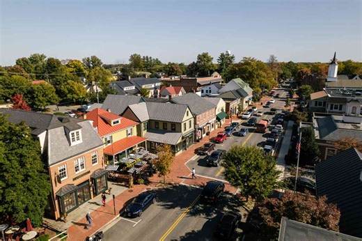 This Small Town in Virginia's Wine Country Has a 5-Star Hotel and Quaint Downtown—and It's Just an Hour From D.C.