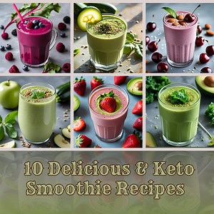 Keto Smoothie Recipes: Low-carb Digital Cookbook (PDF Download for iPad & Tablets) - Etsy