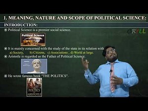 Meaning, Nature And Scope Of Political Science