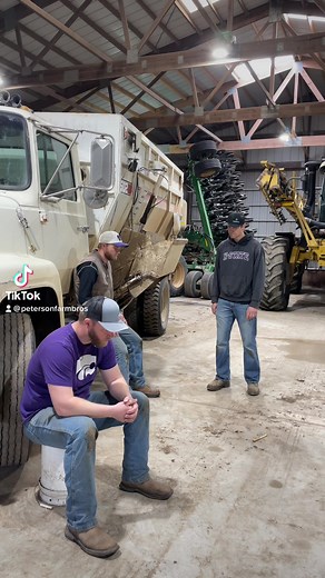104K views · 1K reactions | Vibin’ in the farm shop ready to cheer on the Kansas State Wildcats tonight K-State Sports #marchmadness | Peterson Farm Bros | Facebook