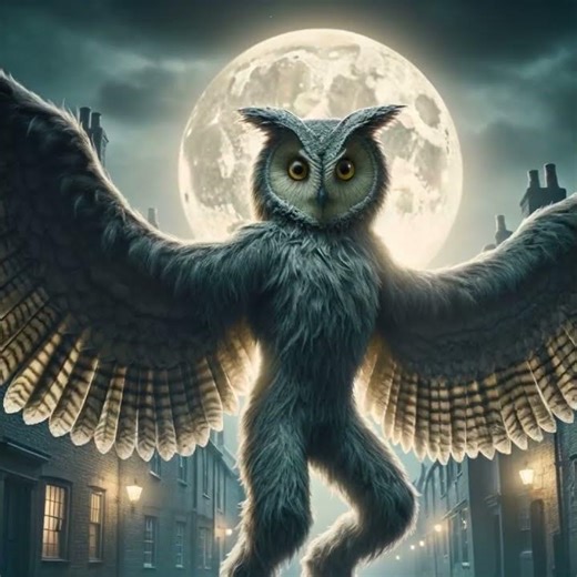 Owlman of Cornwall #owlman #cryptids #cornwall #shorts