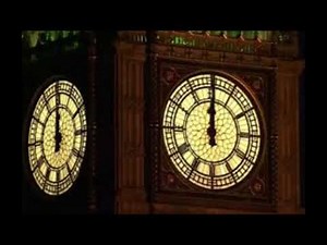 BIG BEN STRIKES MIDNIGHT (12 AM) :)