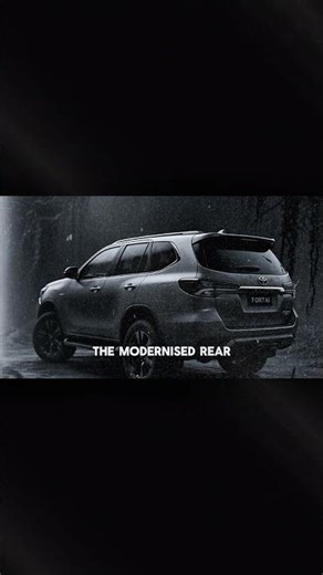 2026 Toyota Fortuner – New Exterior & Interior Update! |Next-Gen SUV #blackwhite #autorealm #shorts