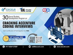 SDP on Cracking Accenture Coding Interview - Day 1