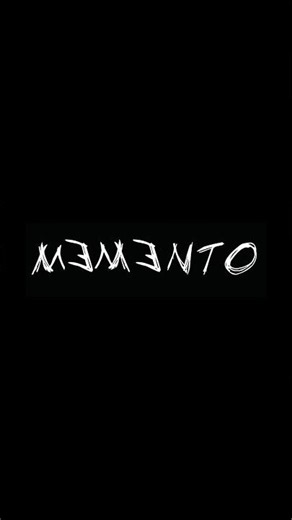🎬 Memento....#cinema