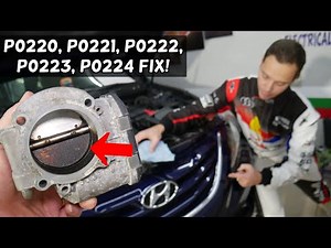 HYUNDAI CODE P0220 P0221 P0222 P0223 P0224 HYUNDAI ELANTRA ACCENT SANTA FE VELOSTER TUCSON SONATA