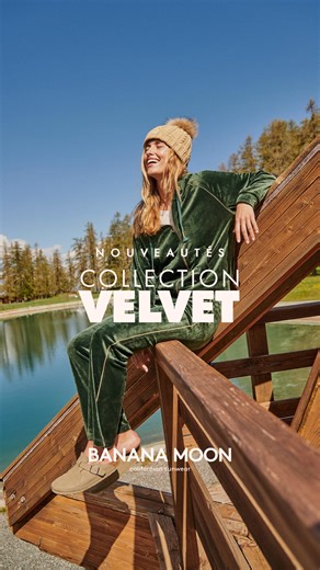 Banana Moon dévoile les nouveautés de sa collection iconique en velours. Pour vos moments cocooning ou sportifs, trouvez vos favoris pour un automne tout en douceur. | Banana Moon