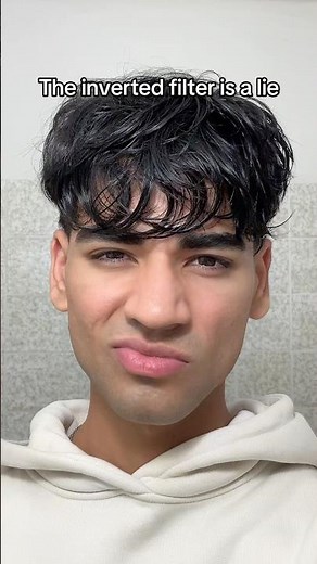 This is the inverted filter trick #inverted #filter #symmetry #trend #looks