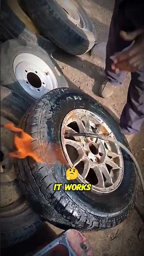 Technique for inflating tires quickly