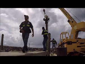 MARINE PILE DRIVING - VIBRATORY HAMMER
