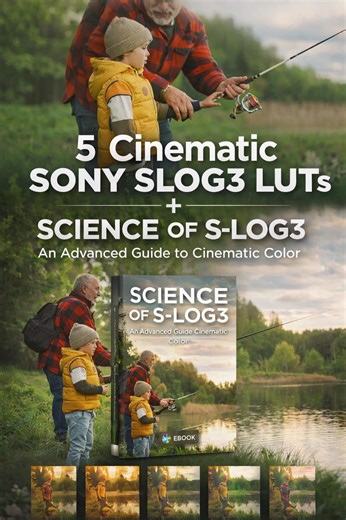 Cinematic Sony S-log3 Luts   Science of S-log3 Ebook - Etsy