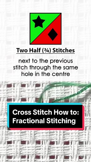 Cross Stitch Fractional Stitches: Tips, Tricks & Tutorials