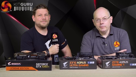 Gigabyte Z370 Aorus Gaming & GTX 1080ti Xtreme Edition Showcase