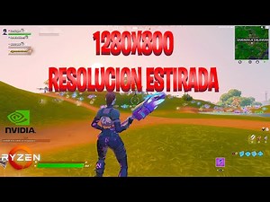 1280x800 STRETCHED RESOLUTION FOR LOW-END PC - FORTNITE - TEM7 CAP2