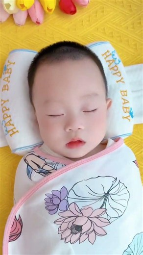 😴💖 Peaceful Baby Sleep Pillow Support 👶✨ | Soft Neck Protection for Sweet Dreams 🌙🍼