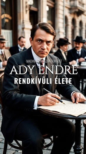 Ady Endre Rendkívüli Élete - Sosem látott színes képeken és videókon. Ady Endre hat ujjal született, emiatt egész életében "táltos-költőnek" vallotta magát. Nemcsak születése, hanem pályája és szerelmi élete is egészen rendkívüli volt. | Everfilm AI - Magyar Történelmi Videók