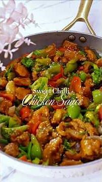 10 minute dinner| Sweet Chilli Chicken Sauce #nigeriankitchen #food #10minutesrecipes