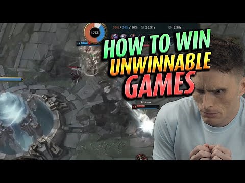 How to win unwinnable games - LoL Coaching