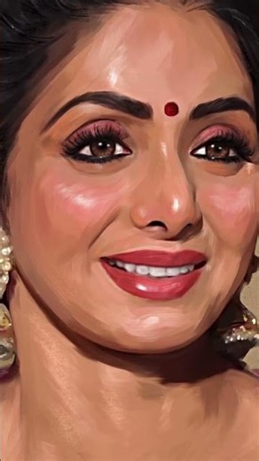Sri Devi | Portrait Painting