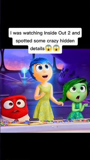 These Inside Out 2 Easter Eggs Will Blow Your Mind! 🤯🔥#shorts #insideout2 #pixar #eastereggs #disney