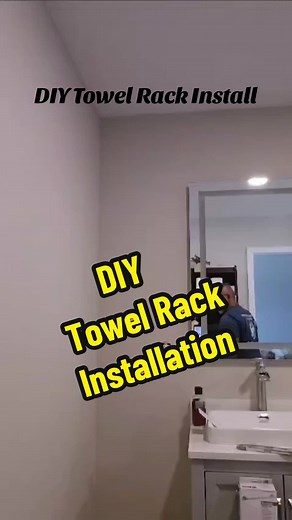 🔧🛁 DIY Towel Rack Installation! Want to add some functional style to your bathroom? Installing towel racks is a simple DIY project that can make a big difference. Here’s how you can do it yourself in just a few easy steps! Materials You’ll Need: * Towel rack * Template in box * Screws and anchors * Drill * Level * Tape measure * Pencil Step-by-Step Guide: 1. Choose Your Spot: Decide where you want to install your towel rack. Typically, they should be within easy reach of the shower or bathtub.