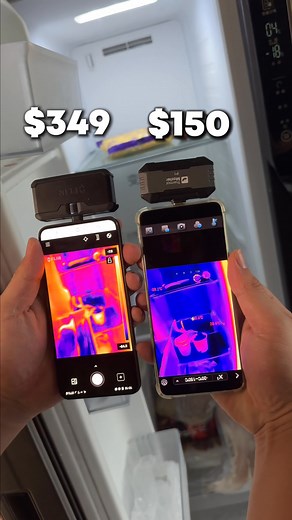  $129 P1 vs $350 FLIR One Pro — same thermal power, 1/3 the price. Why pay more when your phone can do pro-level inspections? | Thermal Master | Facebook