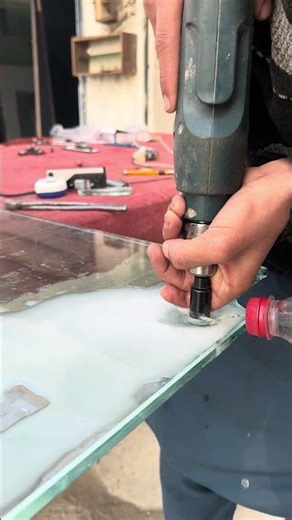 How to Make a Hole in Glass Panel Step by Step 🔥