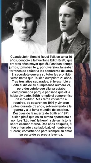 Por qué Tolkien esperó a Edith durante tres largos años