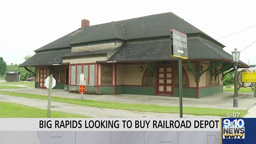 Big Rapids Looking To Buy Railroad Depot