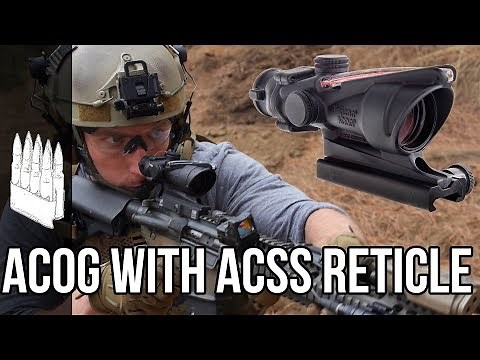 Primary Arms ACOG with ACSS reticle