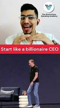 How to start presentation like a CEO? | PRO technique