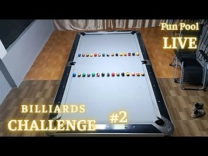 #2 Symbol = Pool Challenge With 30 Balls | Live